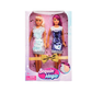 HTIC FASHION DOLL TWIN PACK SEQUIN DOLL, Ages 3+