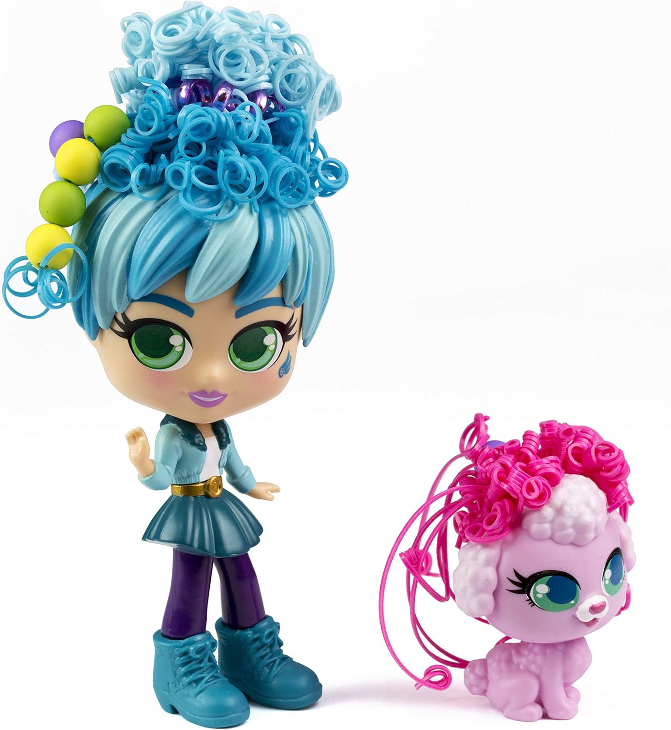 CURLIGIRLS DOLL AND PET DELUXE ASST