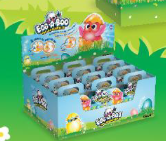 EGG A BOO 2 EGGS 24 PCS DISPLAY
