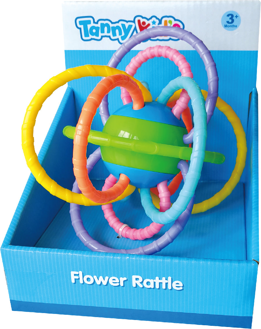 TANNY KIDS FLOWER RATTLE | Ages 3M+ | Toy World – Toyworld UAE