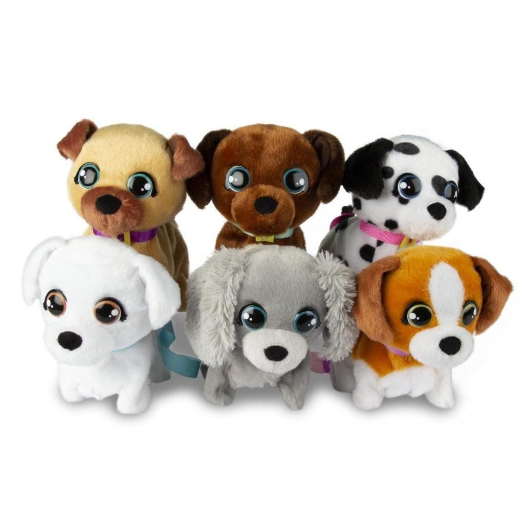 IMC Toys Mini Walkiez assorted mini interactive walking plush pets including cute puppy and kitten characters