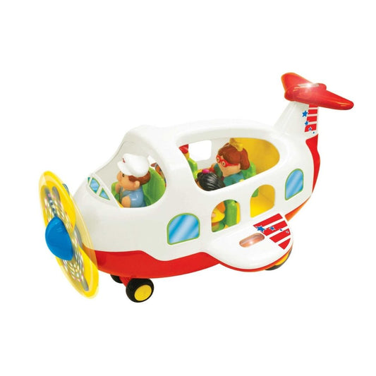 ACTIVITY PLANE WITH LIGHT UP PROPELLER