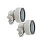 Intex Adapter B pair for pool pump hose conversion and salt water system connection
