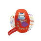 FISHER PRICE BABY PLUSH RATTLE BALLS 10CM-12PC DISPLAY, Ages 0M+