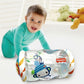 Fisher-Price Baby Roll Around sensory toy with two 5.5cm bells for infants ages 6 months and up