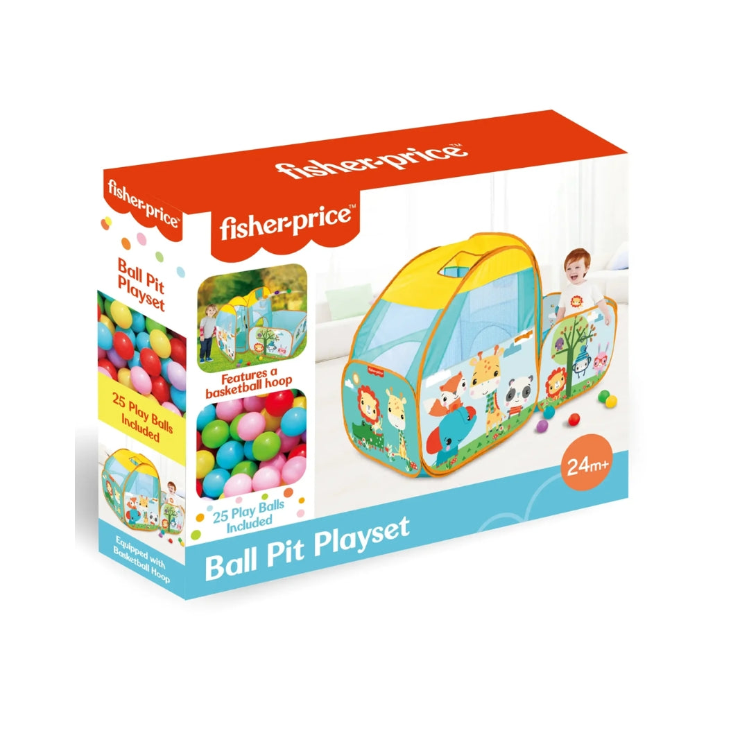 FISHER PRICE BALL PIT PLAYSET W/25 BALLS, Ages 10M+