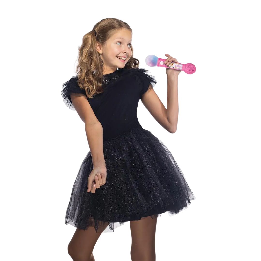 LEXIBOOK BARBIE LIGHTING MICROPHONE, Ages 6+