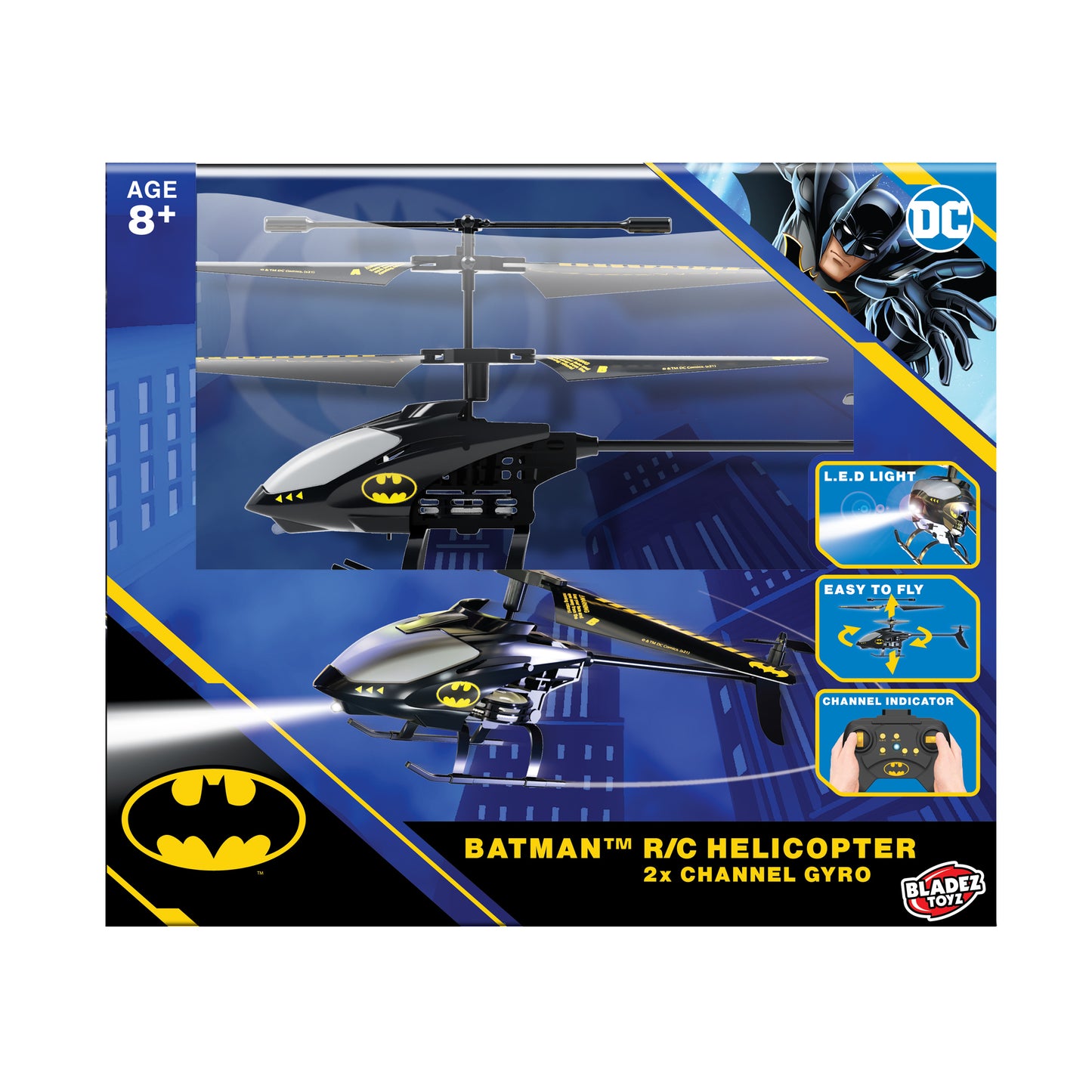 RC BATMAN GYRO 2CH HELICOPTER