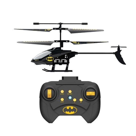 Bladez Toyz Batman 2-channel RC helicopter with gyro stabilizer and LED searchlight for indoor flying