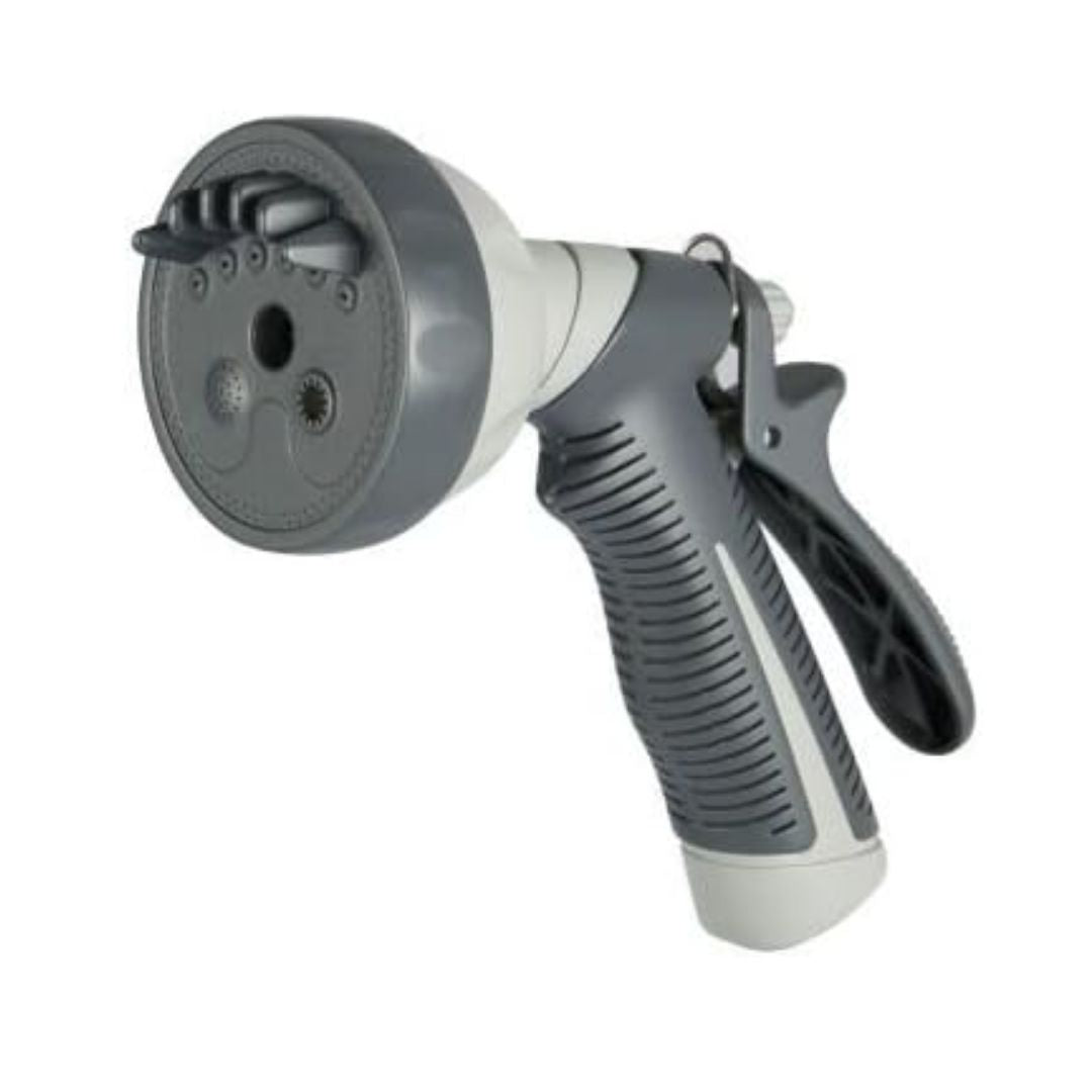 Intex handheld pool filter cartridge cleaner tool with garden hose attachment and nozzle jets