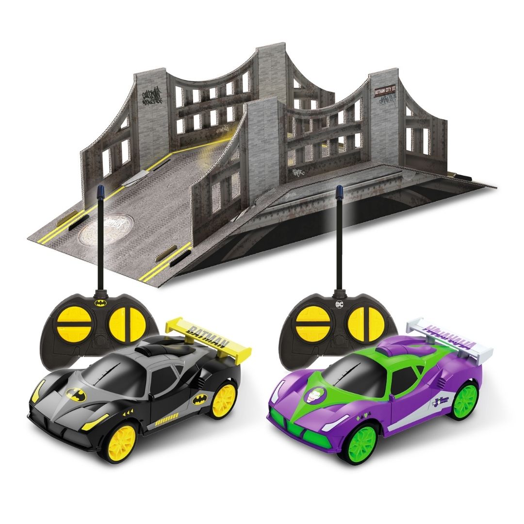 BLADEZ TOYZ RC BATMAN VS JOKER DOUBLE PACK B/O, Ages 3+