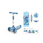 Blue Disney Stitch themed 3-wheel twist scooter for toddlers and kids outdoor play