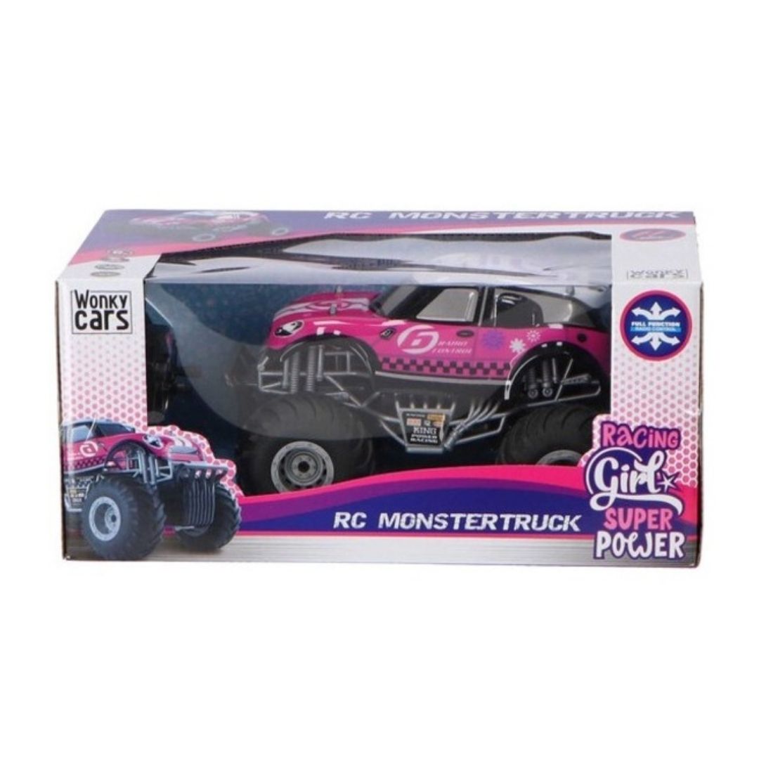 RC RACING GIRL SUPER POWER JEEP 1:16, Ages 3+