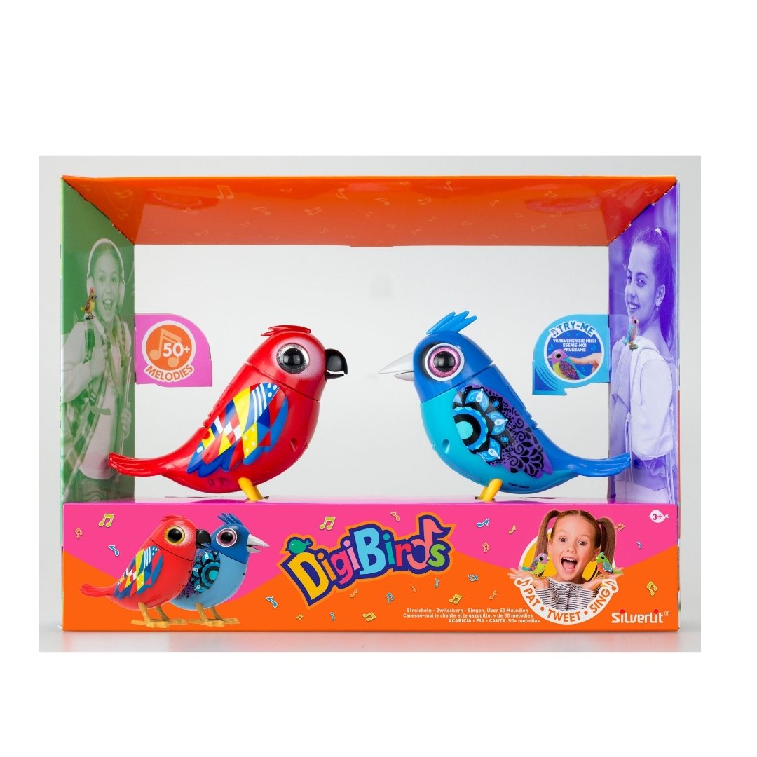 SILVERLIT DIGIBIRDS II TWIN PACK, Ages 3+