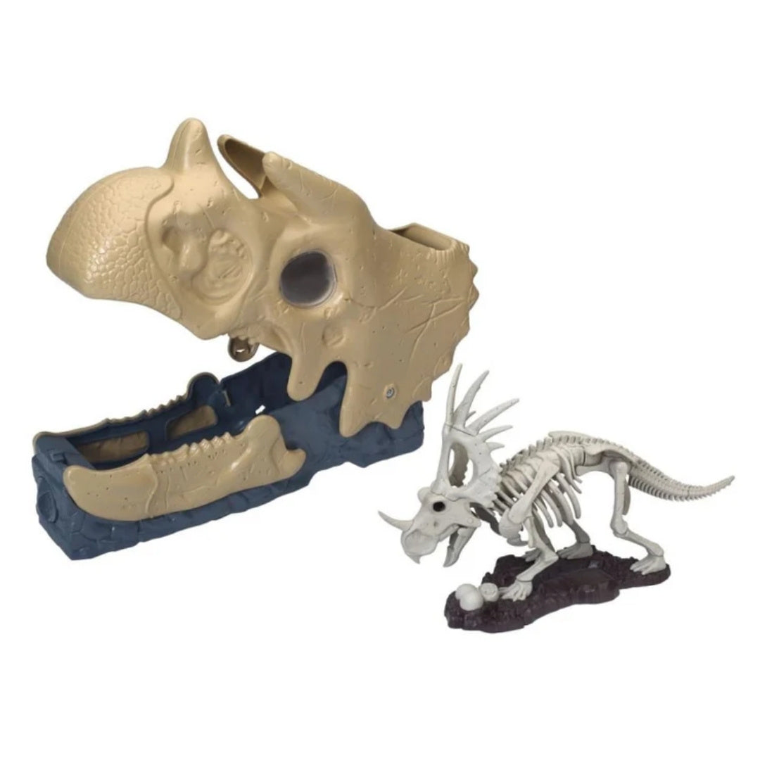 CHAPMEI DINO VALLEY STYRACOSAURUS SKELETON PLAYSET,Ages3+
