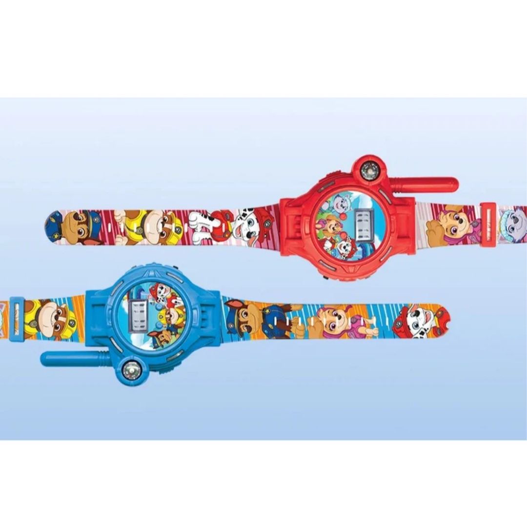 LEXIBOOK PAW PATROL DIGITAL WATCH WITH WALKIE TALKIE 200M, Ages 6+