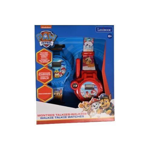 LEXIBOOK PAW PATROL DIGITAL WATCH WITH WALKIE TALKIE 200M, Ages 6+