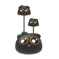 Jellie Drops black wired in-ear headphones with standard 3.5mm auxiliary plug for kids school computers and tablets