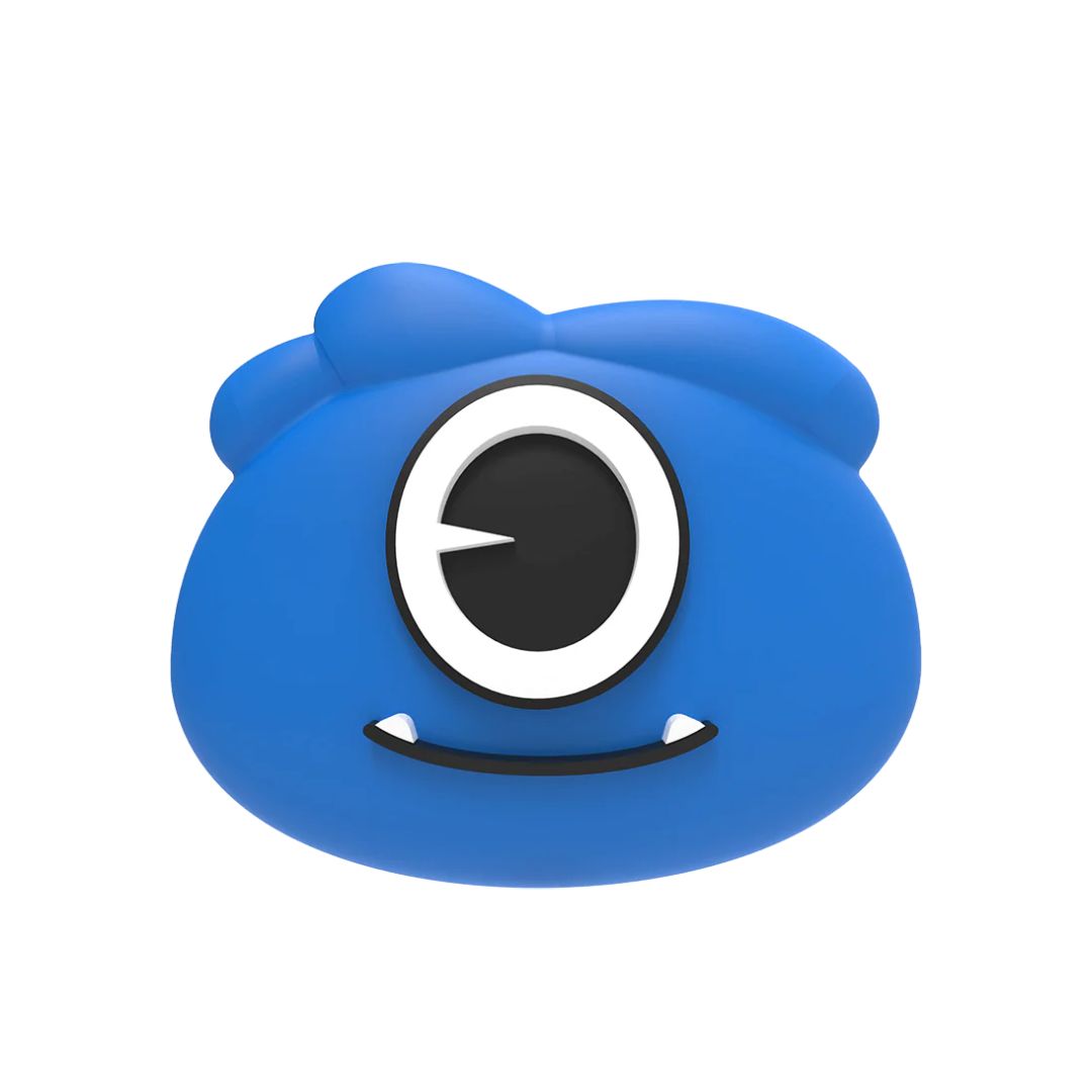 JELLIE DROPS BLUE WIRED 3.5MM PLUG, Ages 5+
