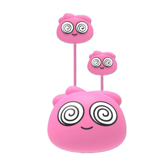 Jellie Drops pink wired in-ear headphones with 3.5mm auxiliary plug for kids school tablets and laptops