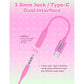 JELLIE DROPS PINK WIRED 3.5MM PLUG, Ages 5+