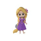 Eolo Disney Princess Rapunzel fidget doll keychain with sensory pop-it features for kids ages 3 and up