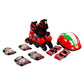 MESUCA FERRARI KIDS SKATE COMBO 33-36 SET RED, Ages 3+