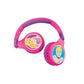Lexibook Disney Princess pink wireless Bluetooth headphones with crown for kids aged 4 and up