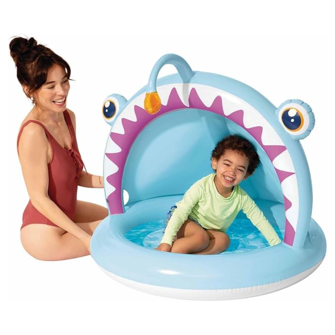 INTEX ANGLER FISH BABY POOL , Ages 3+