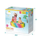 RAINBOW OMBRE POOL(87 GAL), 3-Ring, Ages 2+