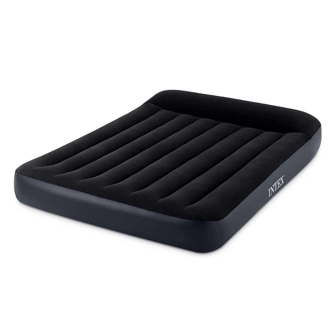 INTEX DURABEAM FULL PILLOW REST CLASSIC AIRBED W/ E.PUMP(137X191X25) ,Ages Adult