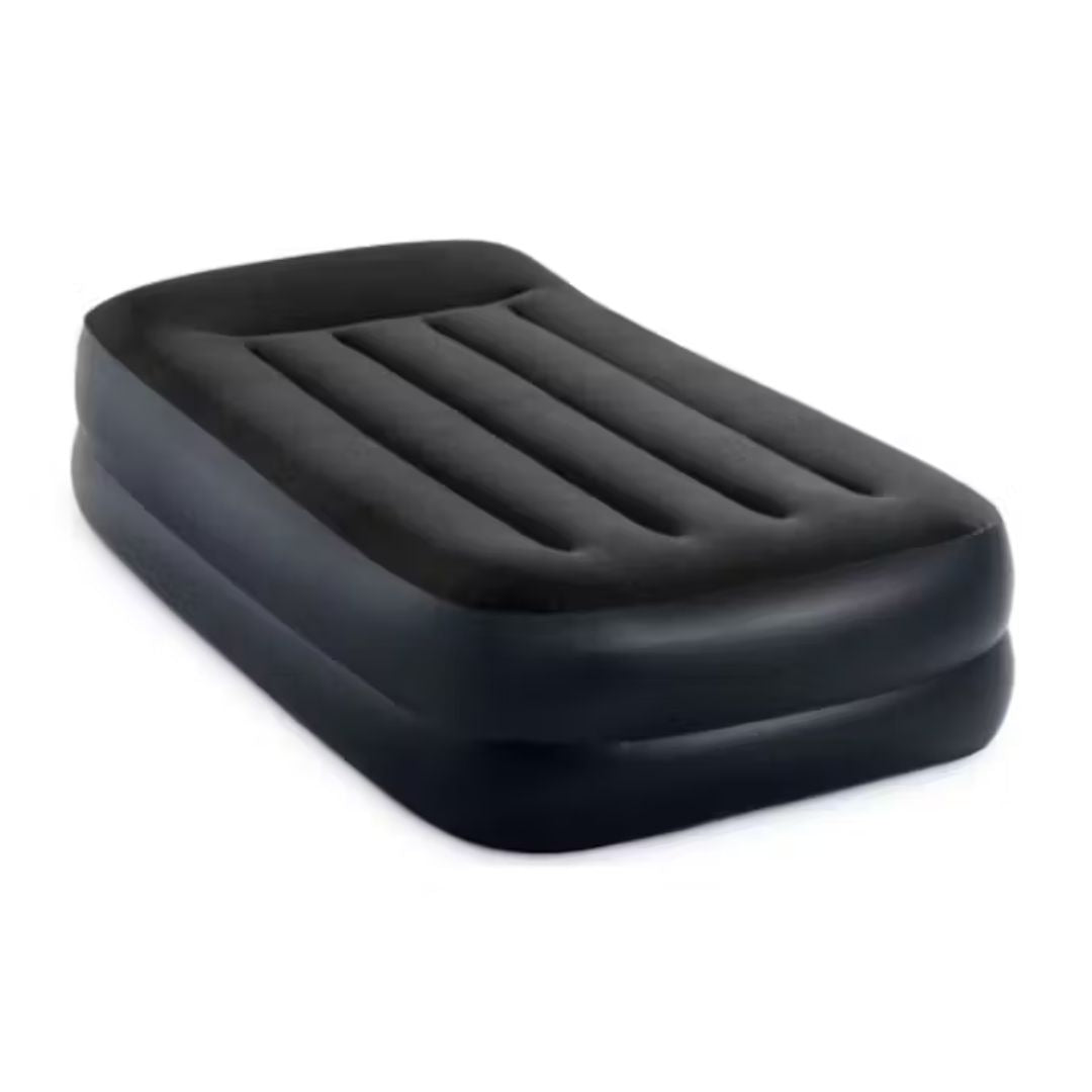 INTEX  DURABEAM QUEEN PILLOW REST AIRBED W/E.PUMP(152x203x42), Ages Adult