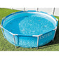 INTEX METAL FRAME POOL BEACHSIDE W/PUMP(305x76), Ages Adult