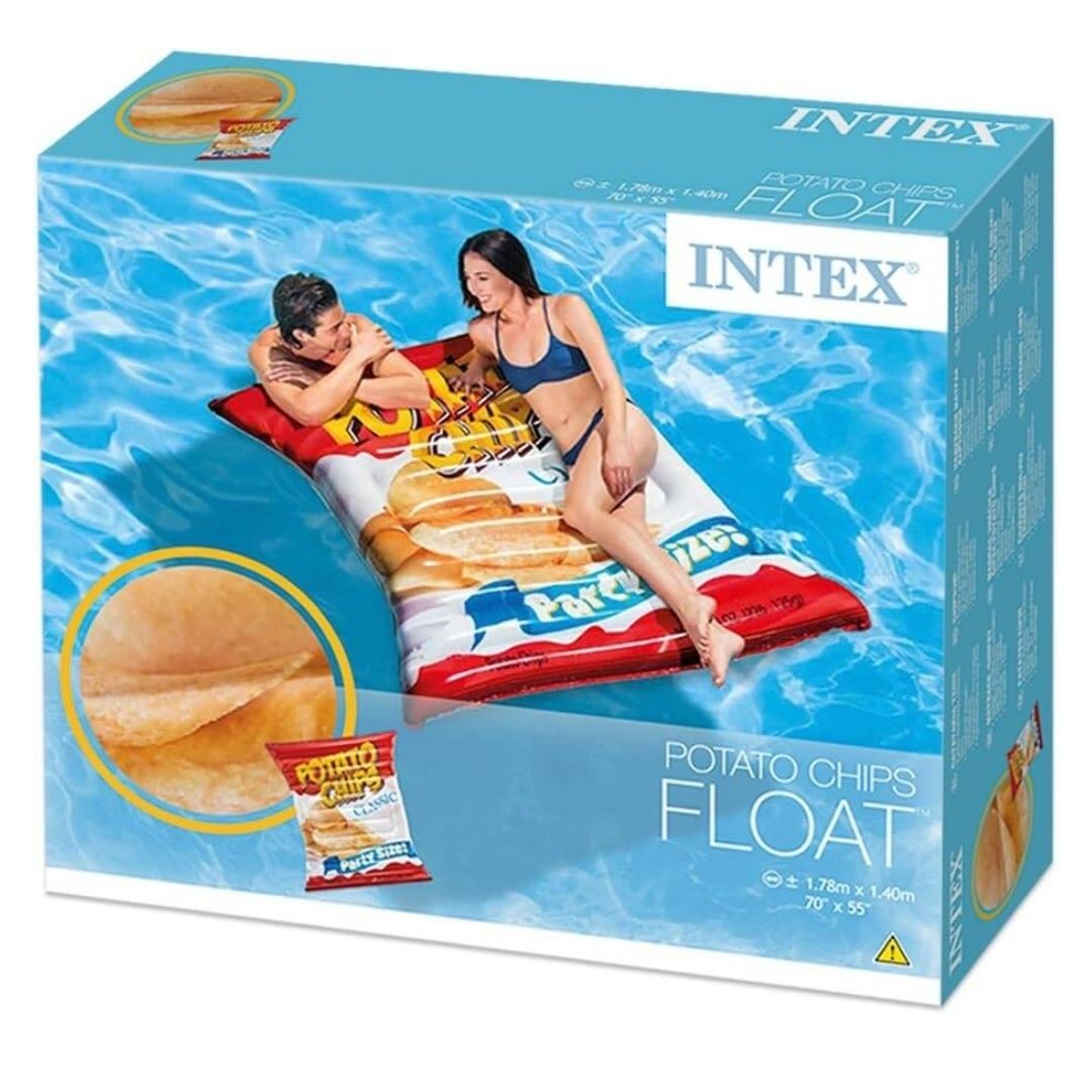 INTEX POTATO CHIPS FLOAT, Ages Adult