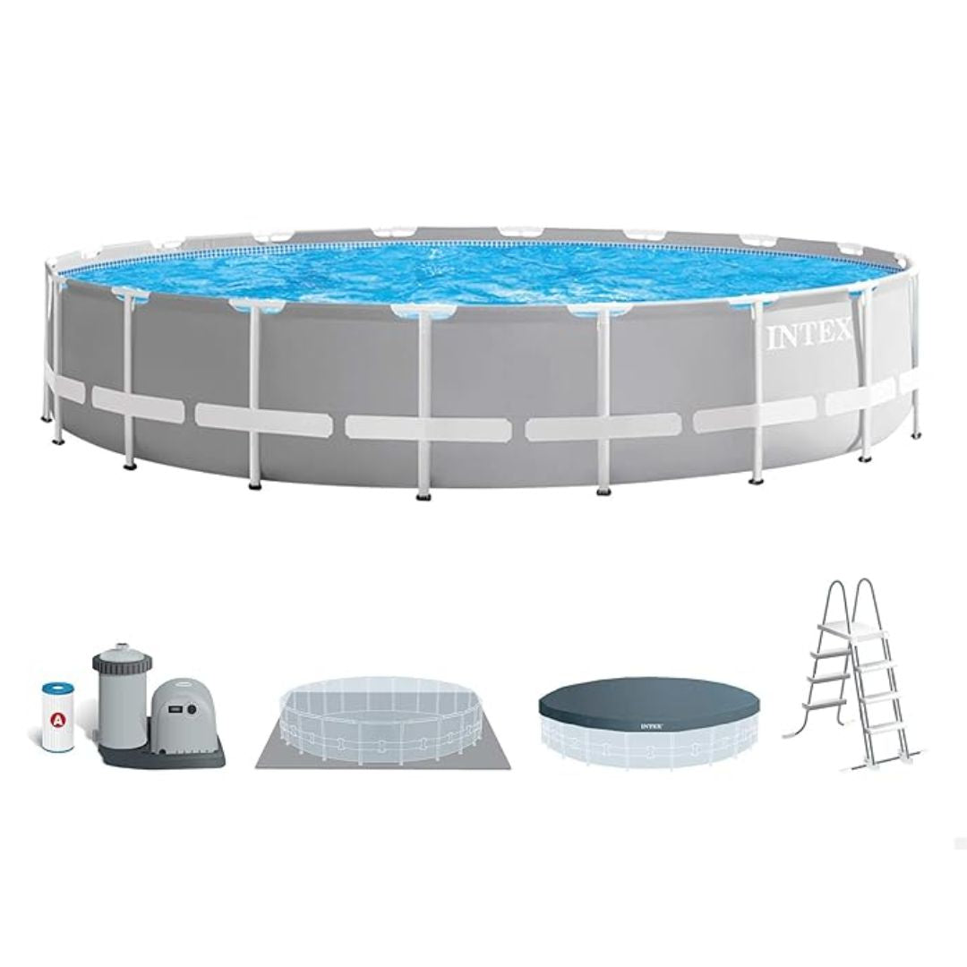 INTEX PRISM FRAMEPOOL SET(488X122), Ages 6+