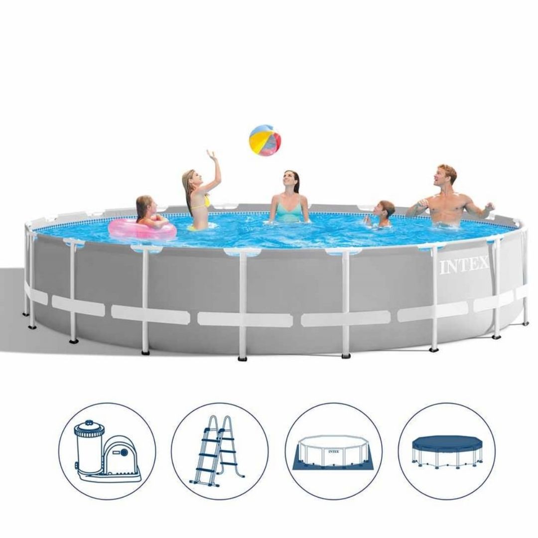 INTEX PRISM FRAMEPOOL SET(610X132), Ages 6+