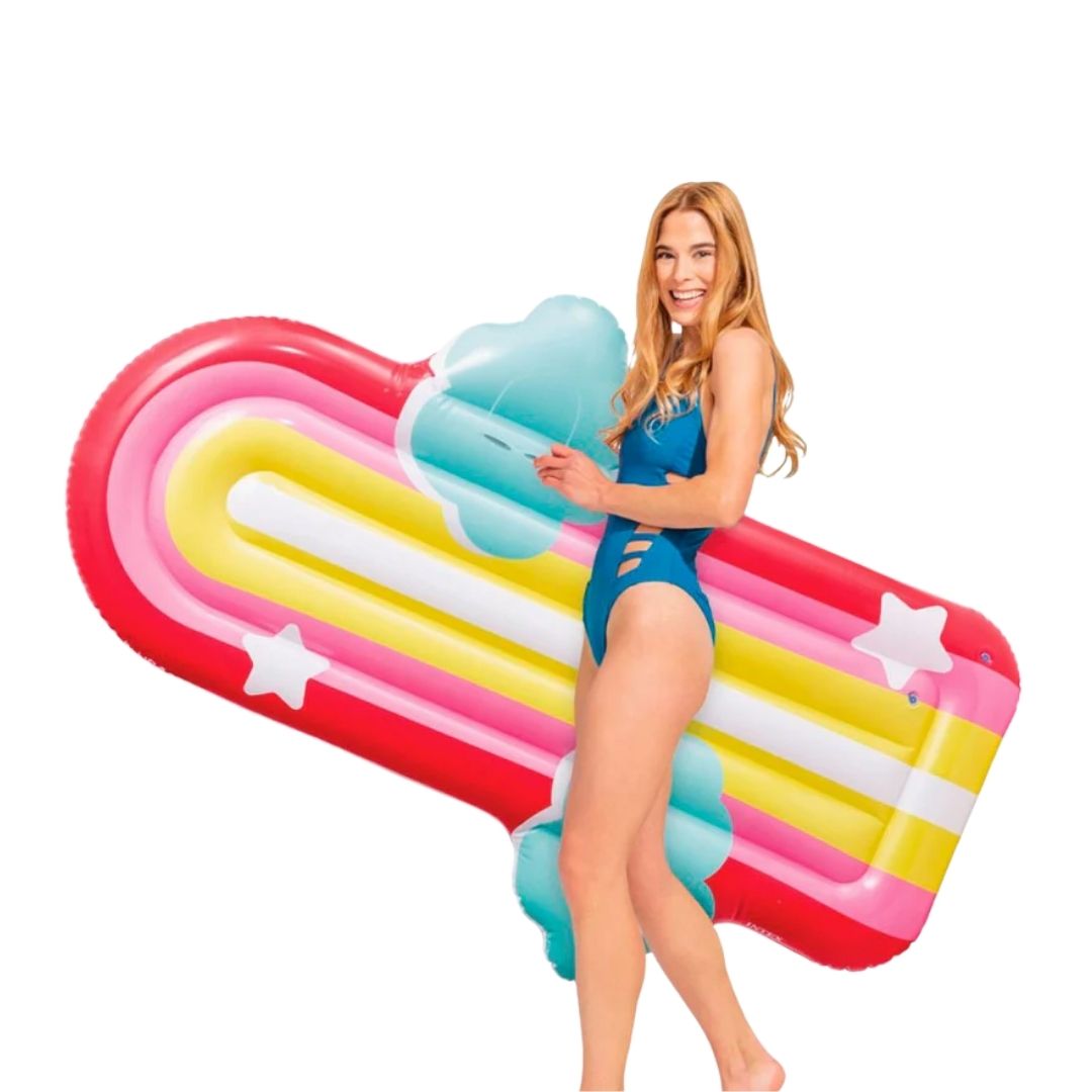 INTEX RAINBOW CLOUD FLOAT, Ages Adult