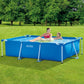 INTEX RECT.FRAMEonly POOL W/O PUMP(2.2x1.5x.6), Ages 6+