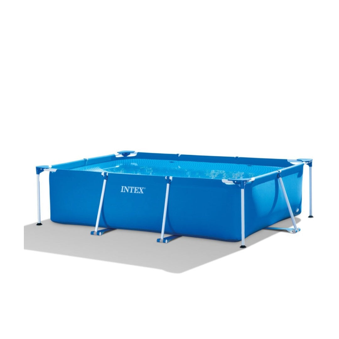 INTEX RECT.FRAMEonly POOL W/O PUMP(2.2x1.5x.6), Ages 6+