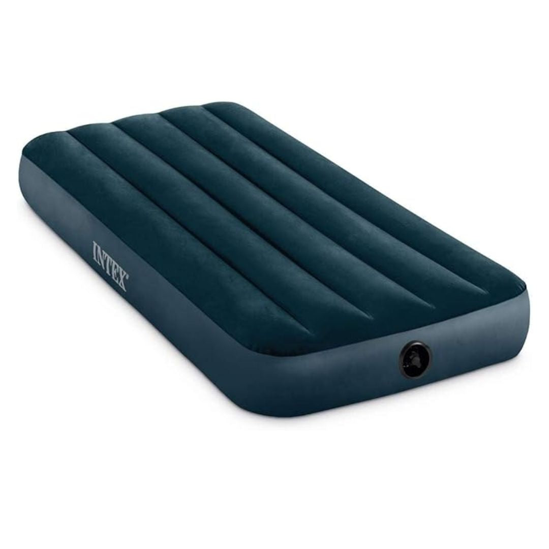 INTEX TWIN DURABEAM DOWNY GREEN MIDNIGHT, Ages Adult