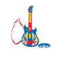 Lexibook PAW Patrol themed electronic guitar featuring vibrant character graphics, sound effect buttons, and a matching adjustable headset microphone for kids aged 3+.