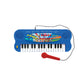 Lexibook Paw Patrol blue and red electronic toy keyboard with 32 keys and microphone for kids musical play