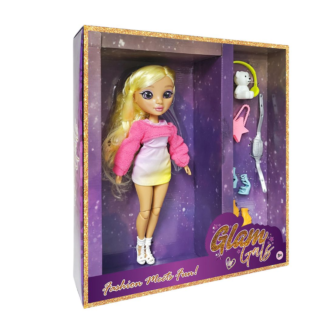 KAIWELL FASHION DOLL MUSIC GLAM GIRLZ 9, Ages 3+