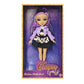 Kaiwell Glamour Girlz purple poseable fashion doll with long silky hair and designer dress for kids ages 3 and up