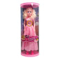 Large 80cm life-size King Time Baby & Me walking doll in a vibrant multicolor outfit, featuring realistic facial features, brushable hair, and a poseable body designed to walk alongside a child.