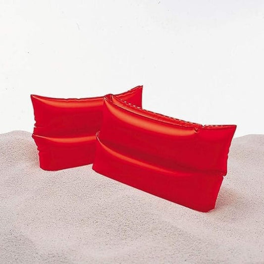 Intex large orange inflatable swimming arm bands for kids ages 6 to 12 years old