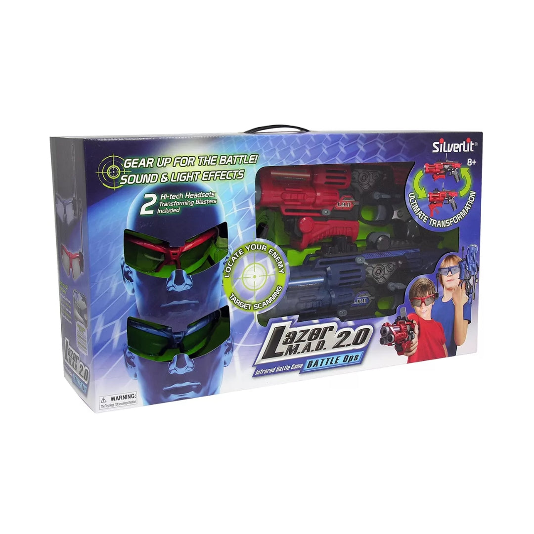 SILVERLIT LASER MAD 2.0 BATTLE OPS, Ages 8+