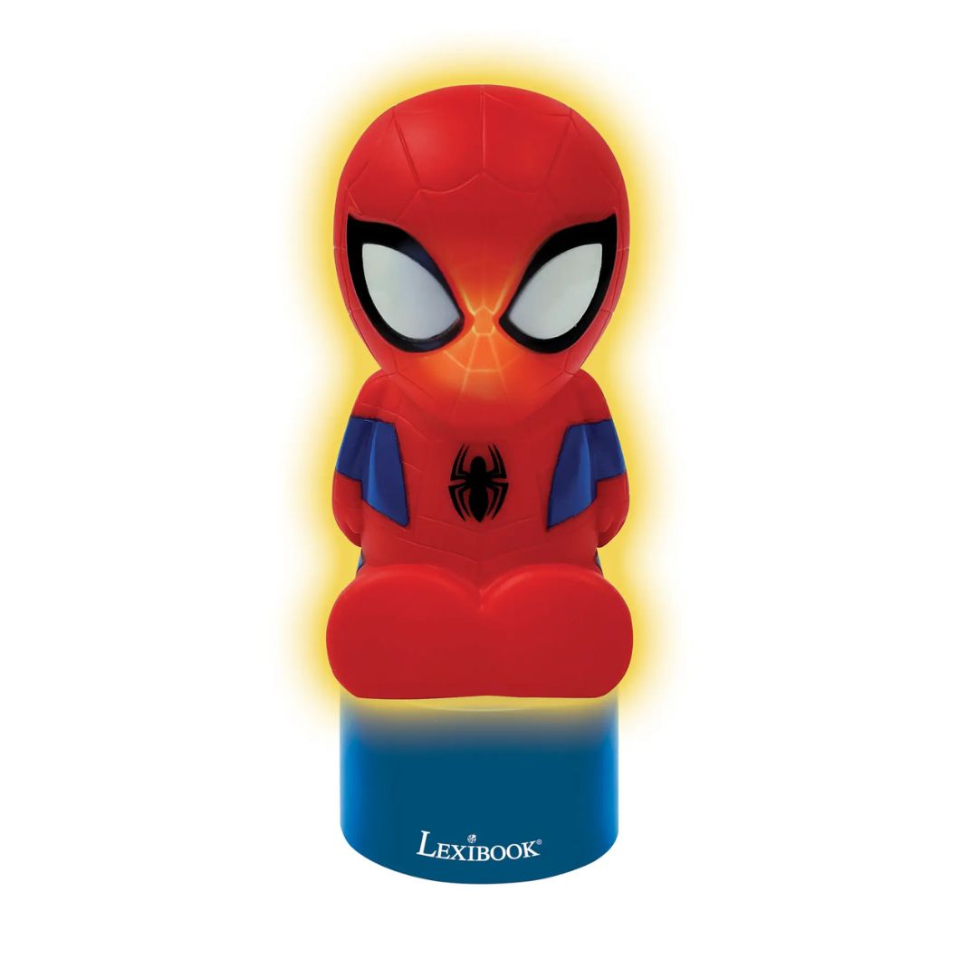 LEXIBOOK SPIDERMAN NIGHTLIGHT SPEAKER, Ages 3+