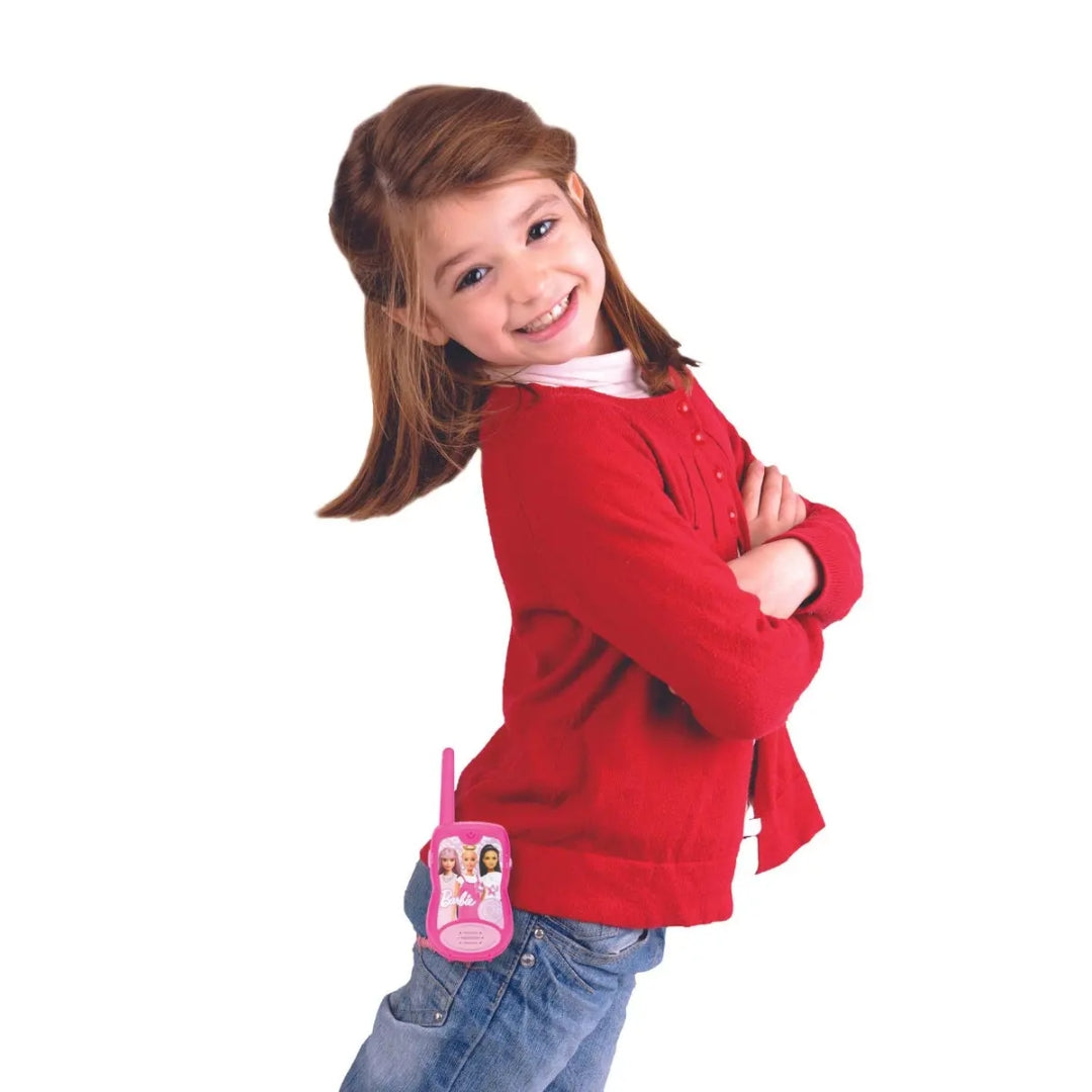 LEXIBOOK BARBIE WALKIE TALKIE 100M, Ages 6+