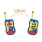 LEXIBOOK MARIO WALKIE TALKIE 120M, Ages 3+